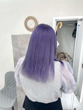 ワンズクロエ 原宿店(ONE's Chloe) イメチェンピンクベージュアンブレラカラー前髪