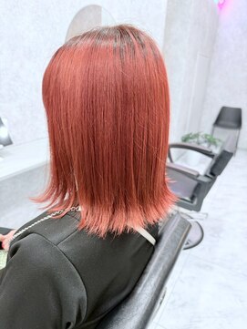 カミイロ(kamiiro) レッドオレンジ/ケアブリーチ/髪質改善/仙台美容室/若林区美容室