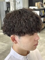 オーバル ジングウマエ(OVARL jingumae) 縦落ちツイストスパイラルラウンドマッシュ