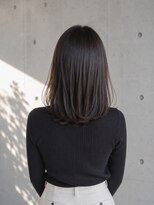 ミュート たまプラーザ店(MUTE)&nbsp;くびれレイヤー/暗髪/大人ブラウン