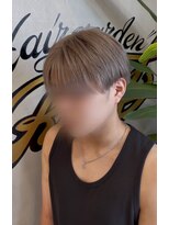 ヘアーガーデンルート(HairgardenROOT) シースルーマッシュ×ハイトーンベージュ