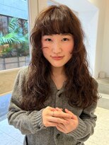 ナリー 河原町(Nary)&nbsp;大きめもふもふロングパーマ