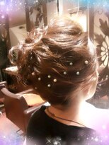 ヘアリゾート粋 新宿三丁目本店&nbsp;マーメイドヘアアレンジ