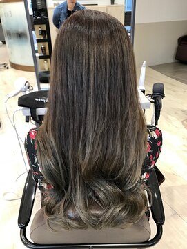 ユーフォリア 銀座本店(Euphoria) ☆お客様スタイル☆極ツヤ×ダメージレスハイライト☆シノザキ