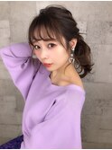 絶対可愛い！こなれアレンジポニー