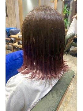 ブゾン(buZon) 【buZonブゾン】ピンクグラデーションカラー