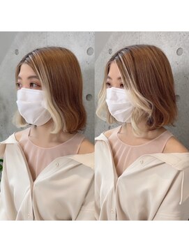 アフィーロ(ACHFILO) 前髪エクステ20代30代大人女子 ココアブラウン 韓国人風透け感