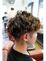 ディスパッチヘアー 今津店(DISPATCH HAIR)&nbsp;ツーブロックxスパイラルパーマ