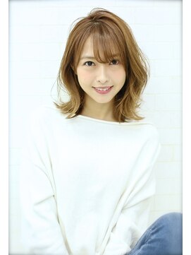 ロンド レグリーズ 立川(Lond leglise) 【槌矢圭悟】くびれヘア/シースルーバング/ベージュアッシュ