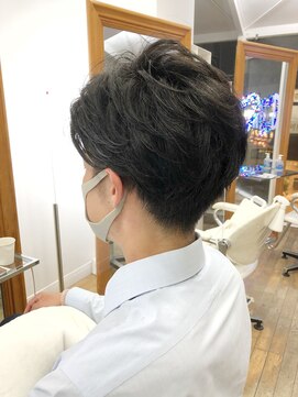 ヘッズ 本八幡店(HEADS) MEN'S HAIR  センターパート　サイドパート　韓国マッシュ