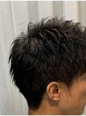 束感ショート