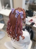 ヘアセットサロン ミント(Hair set salon MINT)&nbsp;あみカチュハーフツイン