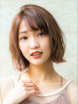スタジオテオ(studio Teo)&nbsp;ナチュラル×小顔フリンジパーマボブ