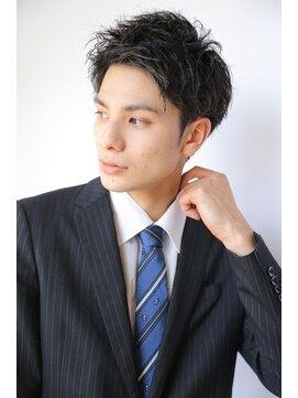 ヴェルダ 池袋店(verda) 爽やかアップバング刈り上げツーブロックショート○