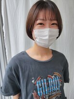 ツイギー 歩行町店(TWiGGY)&nbsp;前髪あり　大人かわいいショートボブ