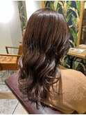 #イメチェンヘアスタイル#チェリーブラウン#フェミニンロング