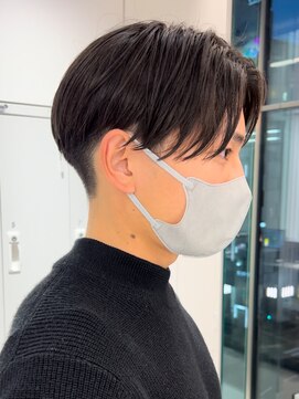 リップス 栄(LIPPS) ニュアンスカールパーマ緩めパーマ前下がりマッシュショート