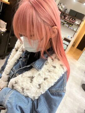 ナンバー リコ 名駅 ジャム 名古屋(N° rico JAM) 春カラー ニュアンスカラー ピンクカラー コーラルピンク