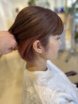 マシェリ(ma cherie)&nbsp;金髪からのイメージチェンジでインナーカラーにしてみました