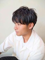 アトリエルッソ(atelier russo)&nbsp;【大阪　蒲生四丁目　メンズカット】緩めスパイラルパーマ