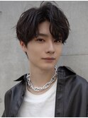 スパイラルムーブおしゃれショートアップバング