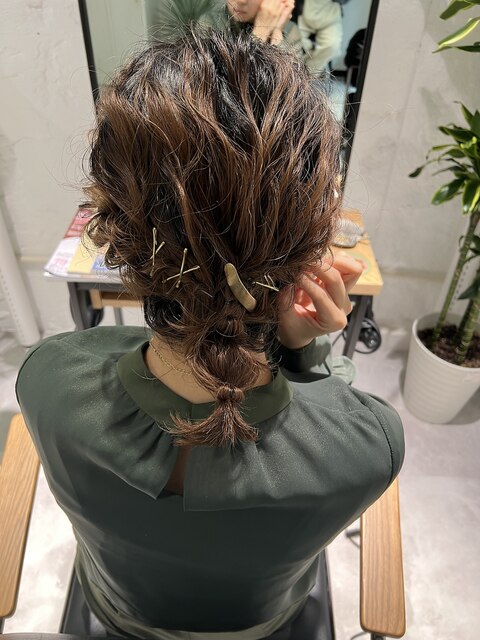 結婚式ヘアアレンジ/ヘアセット/20代30代40代◎岩田