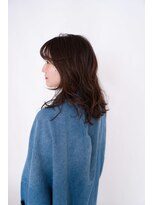 アビーヘアー 西大島店(abie hair)&nbsp;ミディアムレイヤー/パーマ風アレンジ