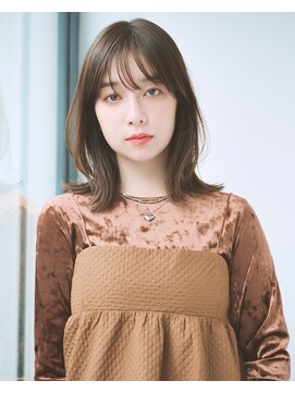 リトル ポルト 三宮(little×PORTO) 大人かわいい外ハネストレートミディアム