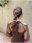 タマネギポニーヘアセット