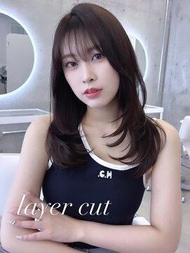 アイシー 表参道(ICY) ワンカールでも可愛いレイヤーカット　＊RINA