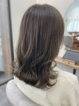 シア 新越谷店(SHEER) 透け感アッシュグレー