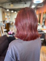 ジュジュル 稲毛本店(jujur)&nbsp;ピンクカラー/ボブウルフ/ハイライト/稲毛駅