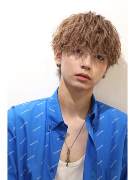 オーシャントーキョー 仙台(OCEAN TOKYO) 波巻きスパイラルパーママッシュ刈り上げセンターパート