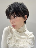 くせ毛風ショートパーマ