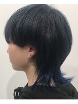 ルポ バイ モイ(Repos by MOI)&nbsp;ショートウルフ×ブルーブラック