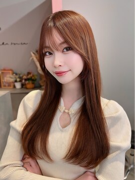 クム(kumu) 【kumu】 ロングレイヤー/顔周りカット/栄/名古屋