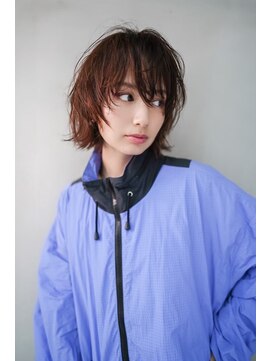 ギークス(GEEKS) 【GEEKS渋谷】ボブウルフ/ネオウルフ/ピンクブラウン/冬カラー