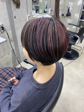 蜃気楼 （（（蜃気楼）））アンブレラカラーとショートボブ