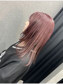 ブリーチありレッドブラウン