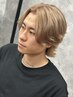 【グリ限定メンズブリーチ！】カット+ブリーチ+1ブリーチ+トリートメント2種