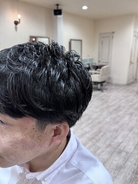 ラボヌールヘアーノーブル 新越谷店(La Bonheur hair noble) メンズカット/ニュアンスパーマ【美髪】【イメチェン】