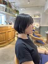 ロンド シャルム 吉祥寺(Lond charme)&nbsp;暗めカラー/グランマッシュ/デザインカラー/ショートボブ吉祥寺