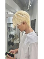 メンズペレ 渋谷(MEN'S PELE)&nbsp;MEN’S HAIR/ブルーブラック/フェザーパーマ/渋谷