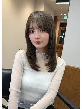 ソワ 錦糸町(soi) ミディアムヘア/デザインカラー/フェイスフレーミング/錦糸町