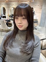 ロンド エスポワール 錦糸町(Lond espoir)&nbsp;◯ミディアムレイヤーカット/マロンベージュ/顔周り/前髪11