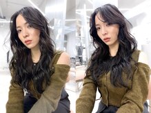 【韓国風デジタルパーマ】『毎日のスタイリングが時短になる♪コテ巻き風パーマ』