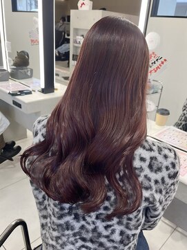 アフェクションカナヤマ(AffECTION kanayama) 韓国 レイヤーカット ブリーチ ダブルカラー 髪質改善