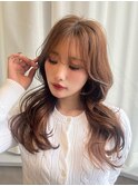 ハッシュカットレイヤーカットくびれ巻き表参道ヘアカラー