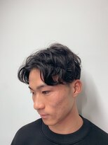 バーバーショップ テト キタヤマ(barber shop tete kitayama)&nbsp;センタパートパーマスタイル☆