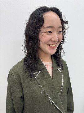 アニー 松戸(ANNI) ミディアムヘア/ウェーブパーマ/レイヤーパーマ/パーマ/松戸駅